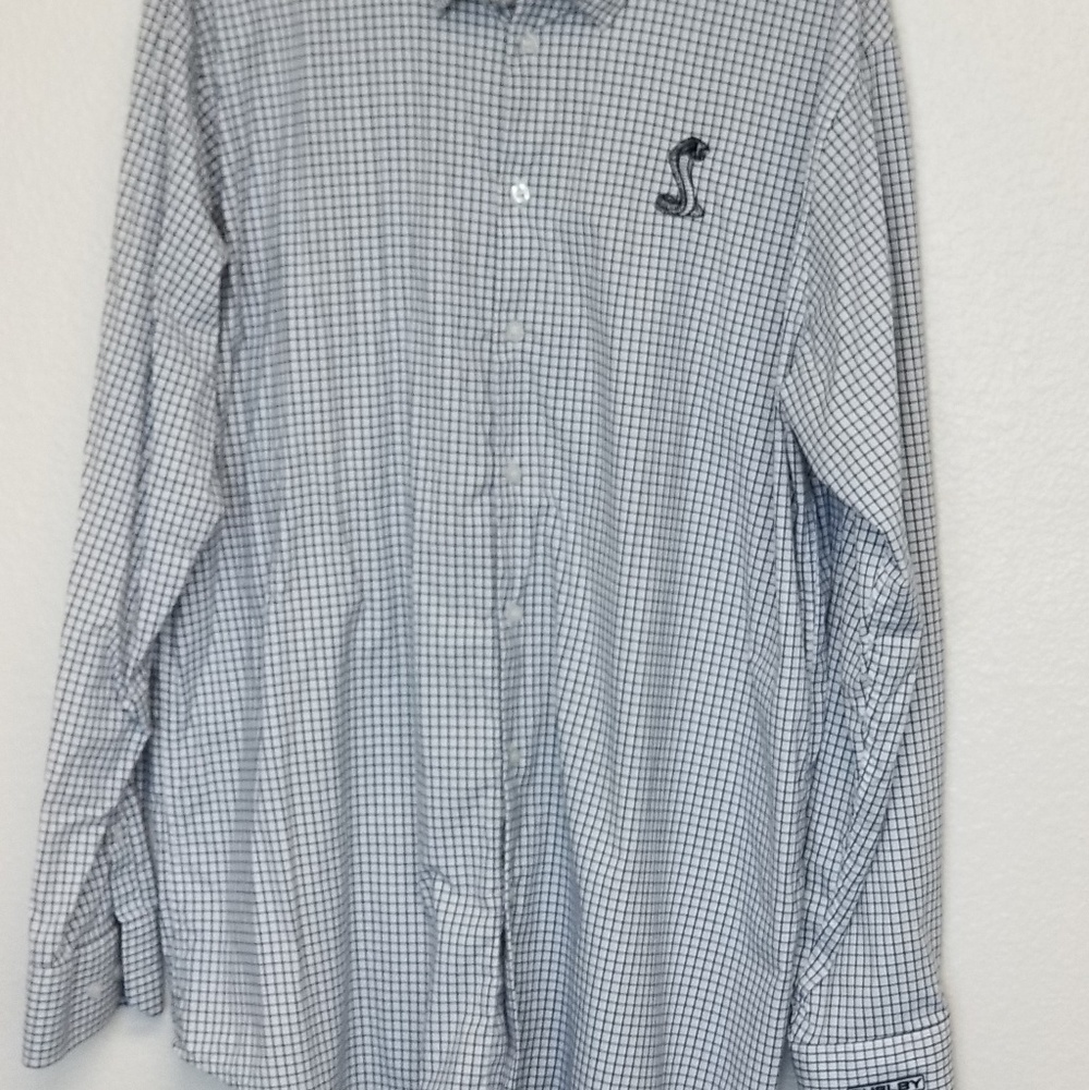 DEVON & JONES MENS BUTTON DOWN SHIRT SIZE 2XL/2TG